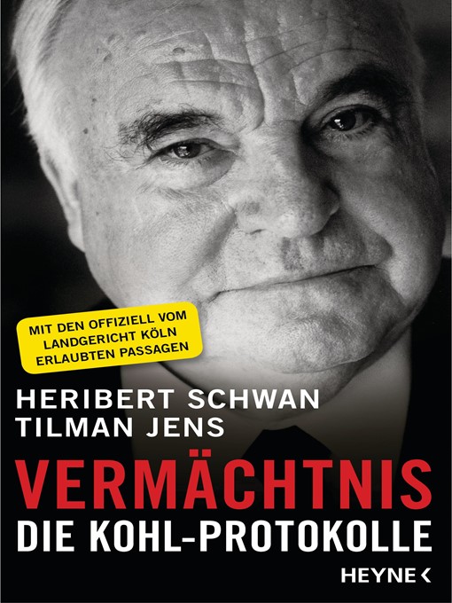 Title details for Vermächtnis by Heribert Schwan - Wait list